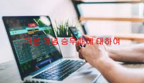 기본 개념 승무패에 대하여