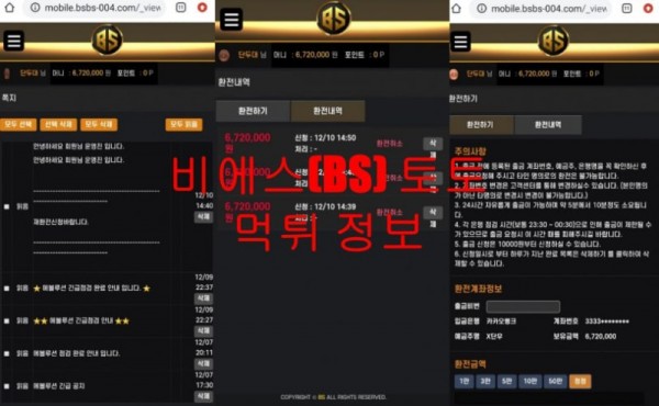 비에스(BS) 놀이터 먹튀 정보