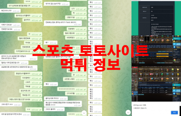 스포츠 토토사이트 먹튀 정보